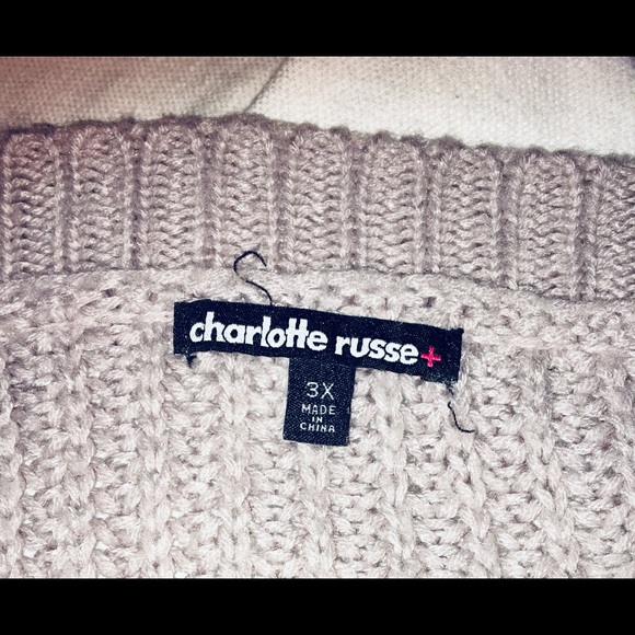 Plus size sweater - Picture 3 of 3